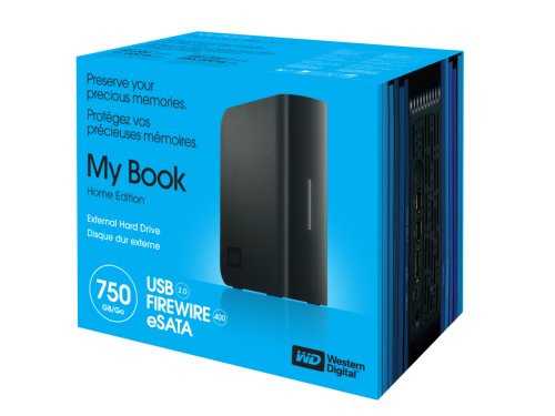 Western Digital 750 GB 7200RPM 16MB External Hard Drive