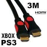 HDMI-HDMI Cable Gold Plated for PS3 Slim