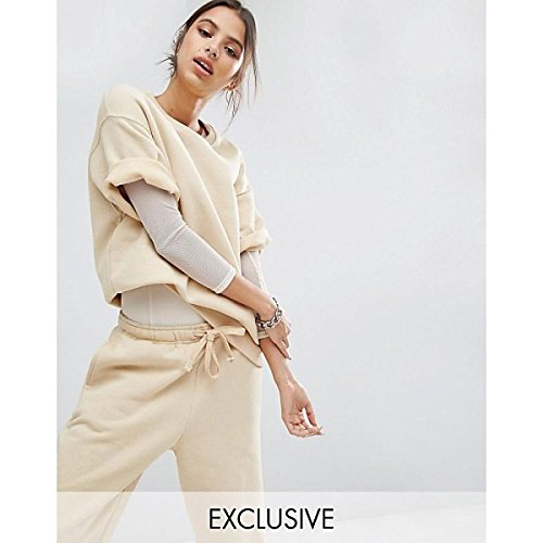 ボーンズ アウター パーカ＆スウェット Bones Oversized Boxy Short Sleeve Sweats Nude [並行輸入品]