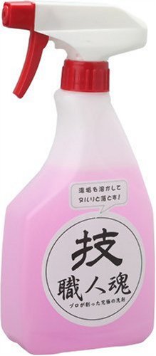 業務用風呂洗剤 技・職人魂 風呂職人 スプレーボトル 500ml