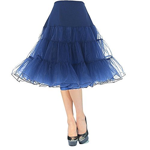 Babyonline Women's 50s Vintage Rockabilly Petticoat, 25