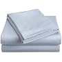 Elegance 250-Thread Count Cotton Rich Queen Sofa Bed Sheet Set, Light Blue