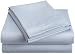 Elegance 250-Thread Count Cotton Rich Queen Sofa Bed Sheet Set, Light Blue