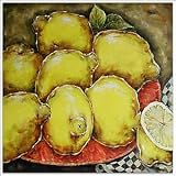 Yellow Lemons Painting - Bali Art - New Arrivals - CraftNetwork
