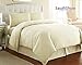 Southshore Fine Living, Inc. Duvet Cover, King Size, Comforter Cover for King Size Bedspreads with Zipper Closure - Includes Duvet Cover, 2 Shams, King/California King Size, Cream