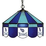 Tennessee Titans Stained Glass Pub Light Style: Swag