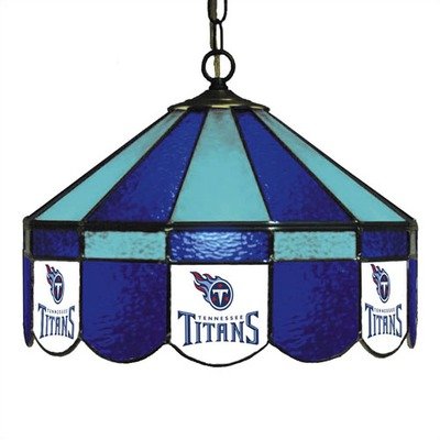 Tennessee Titans Stained Glass Pub Light Style: Swag