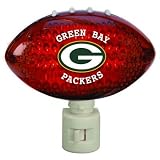 Green Bay Packers Acrylic Football Night Light