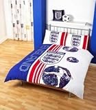 Matching Bedrooms England White Scoreboard Double Duvet Set