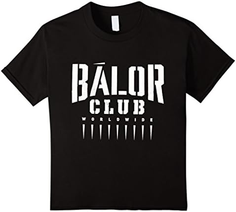Kids Finn Balor - Finn Balor Shirt - Balor Club 2016 FULL COLORS 12 Black