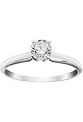 14k Round Solitaire Engagement Ring (1/2cttw, H-I Color, I3 Clarity)