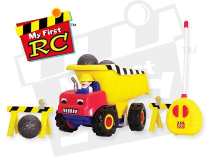Childrens Toyshop  Toys : Kid Galaxy My First Radio Control Dump Truck