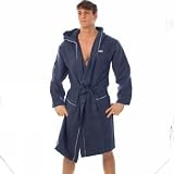 Arena bathrobe mens zoffy kimono blue l