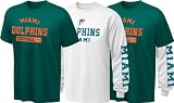 NFL Miami Dolphins Youth 8-20 3-In-1 T-Shirt Combo