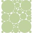 Oh Pear Green Polka Dot Peel & Stick Wall Pops Stickers