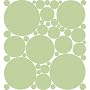 30 Oh Pear Green Polka Dot Peel & Stick Wall Pops Stickers