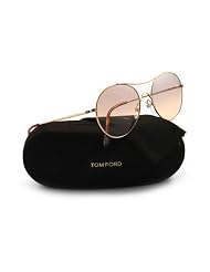 Claude Fashion Sunglasses: Shiny Rose Gold Light Brown Gradient by Tom Ford