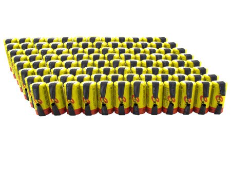 96pcs Tenergy SubC 2200mAh NiCd Rechargeable Batteries (w/tabs) On Sale
