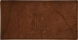 Detroit Tigers Embossed Leather Cowhide Checkbook Cover