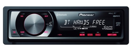 Pioneer DEH-600BT Bluetooth CD Tuner Car Stereo CD-R, CD-RW, MP3, WMA, WAV Player