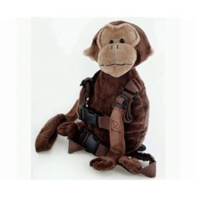 Goldbug Baby Harness Reins Chimp
