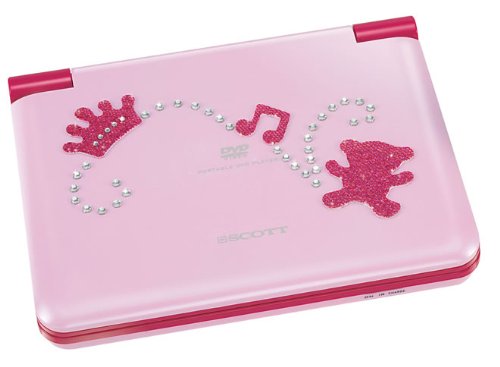 Scott DPX 768 Pink Lady Tragbarer DVD-Player 