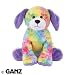 All Products : Webkinz Tie Dyed Puppy September 2010 Release + 1 Free Fruity Lip Gloss With A Secret Code That Gives You An Exclusive Gift In Webkinz World!!!