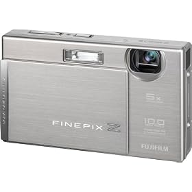Fujifilm FinePix Z200fd 10MP Digital Camera with 5x Optical Dual Image Stabilized Zoom (Silver)