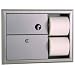 Bobrick 3094 ClassicSeries 304 Stainless Steel Recessed Sanitary Napkin Disposal and Toilet Tissue Dispenser, Satin Finish, 15-5/8" Width x 11-1/4" Height