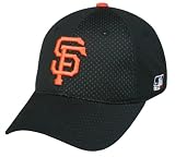San Francisco Giants San Francisco Giants Fitted Cap (Medium/Large 6 7/8 - 7 1/4) MLB Officially Licensed Major League Proflex Mesh/Jersey Replica Baseball Hat