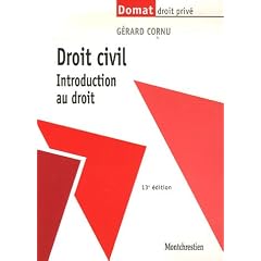 Droit civil : Introduction au droit