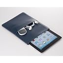 Simplism iPad 2 レザースリーブケース ネイビー TR-LSCIPD2-NV