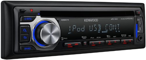 Kenwood KDC-MP345U In-Dash CD/MP3/WMA/iPod Receiver with USB/Aux Input