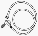24 Inch Propane Hose and Regulator