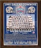 Dallas Cowboys 1992 Super Bowl Champions Healy Plaque