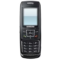 Samsung e250 Orange Pre-Pay Mobile Phone Including &pound;10 Airtime - Black