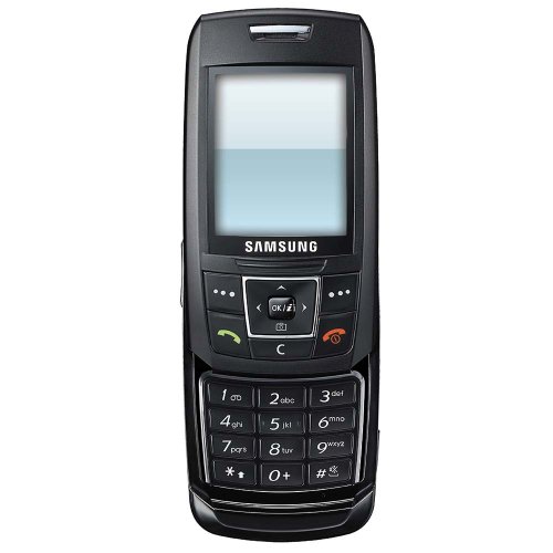 Samsung e250 Orange Pre-Pay Mobile Phone Including £10 Airtime - Black