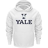 Yale Bulldogs White Champion Powerblend® Hood