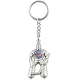 Atlanta Thrashers Silver Goalie Keychain