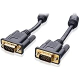 [UL Listed] Cable Matters Gold Plated VGA Monitor Cable with Ferrites 50 Feet, 100% Bare Copper