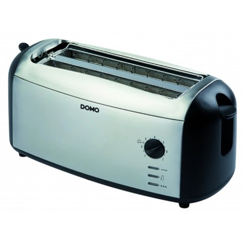 DOMO Edelstahl Toaster DO970T