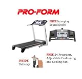 Proform 980 CS Treadmill - with iPod Dock, Speakers and Fan