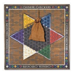 Melissa & Doug Classic Wooden Chinese Checkers Game Board