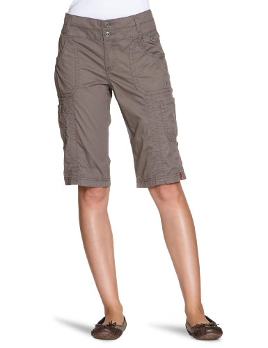 edc by ESPRIT Damen Hose/ Short & Bermuda Normaler Bund, 061CC1C007, Gr. 34, Braun (237 fe Preisvergleich