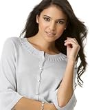 August Silk Dolman Sleeve Lurex Cardigan- Dec Gift Book