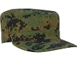 Woodland Camo Fatigue Cap