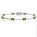 STUDIO 925: *BRADFORD OLIVINE CZ BRACELET*