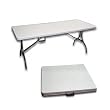 Palm Springs Folding Portable Camping / Party Table 6 Ft White