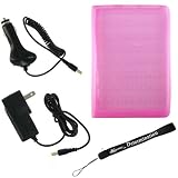 Premium Bundle: Silicone Skin Cover Carrying Case, Car Charger, Wall Charger, and 4-Inch eBigValue TM Determination Hand Strap for the Sony Reader eBook Touch Edition PRS-600