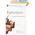 Ephesians: Building a Community in Christ (John Stott Bible Studies) by John Stott
